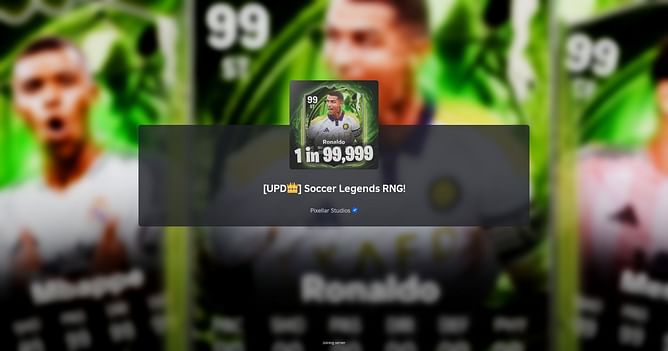 Soccer Legends RNG codes (August 2025)