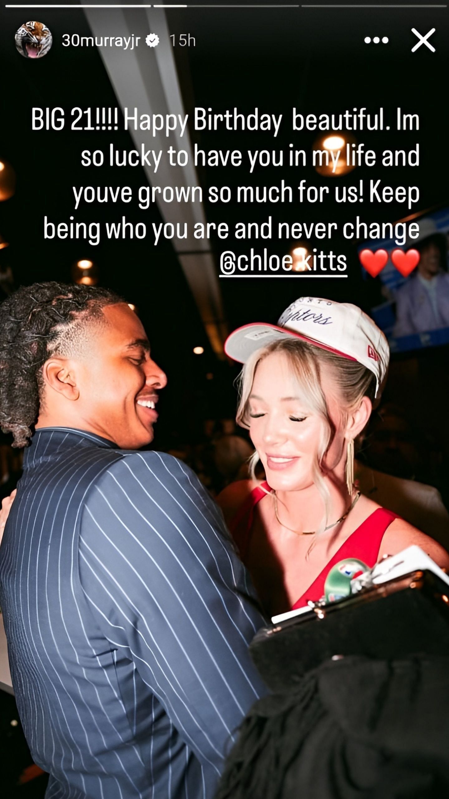 [Credit: IG/@30murrayjr]