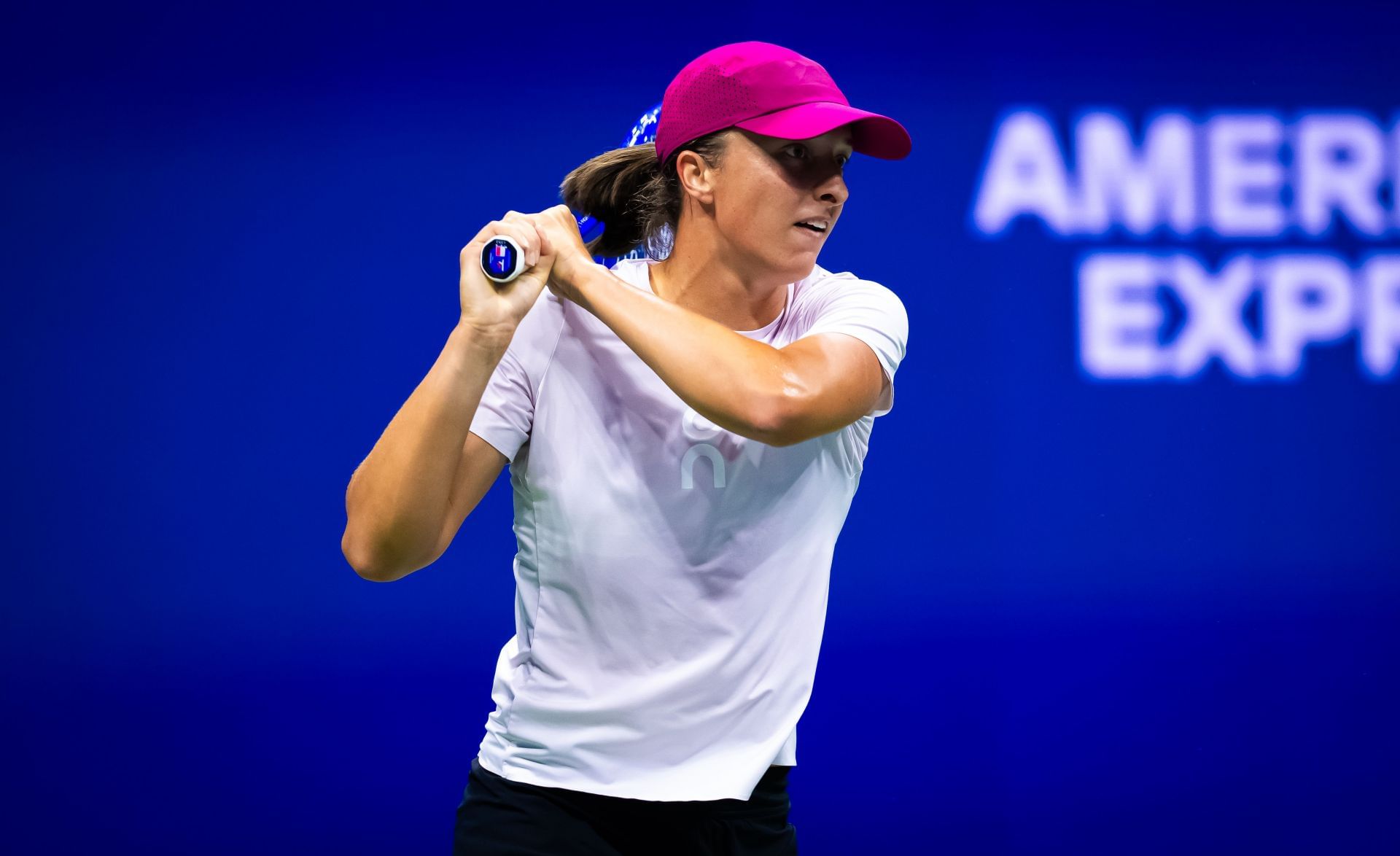 Iga Swiatek at the 2025 US Open - Source: Getty