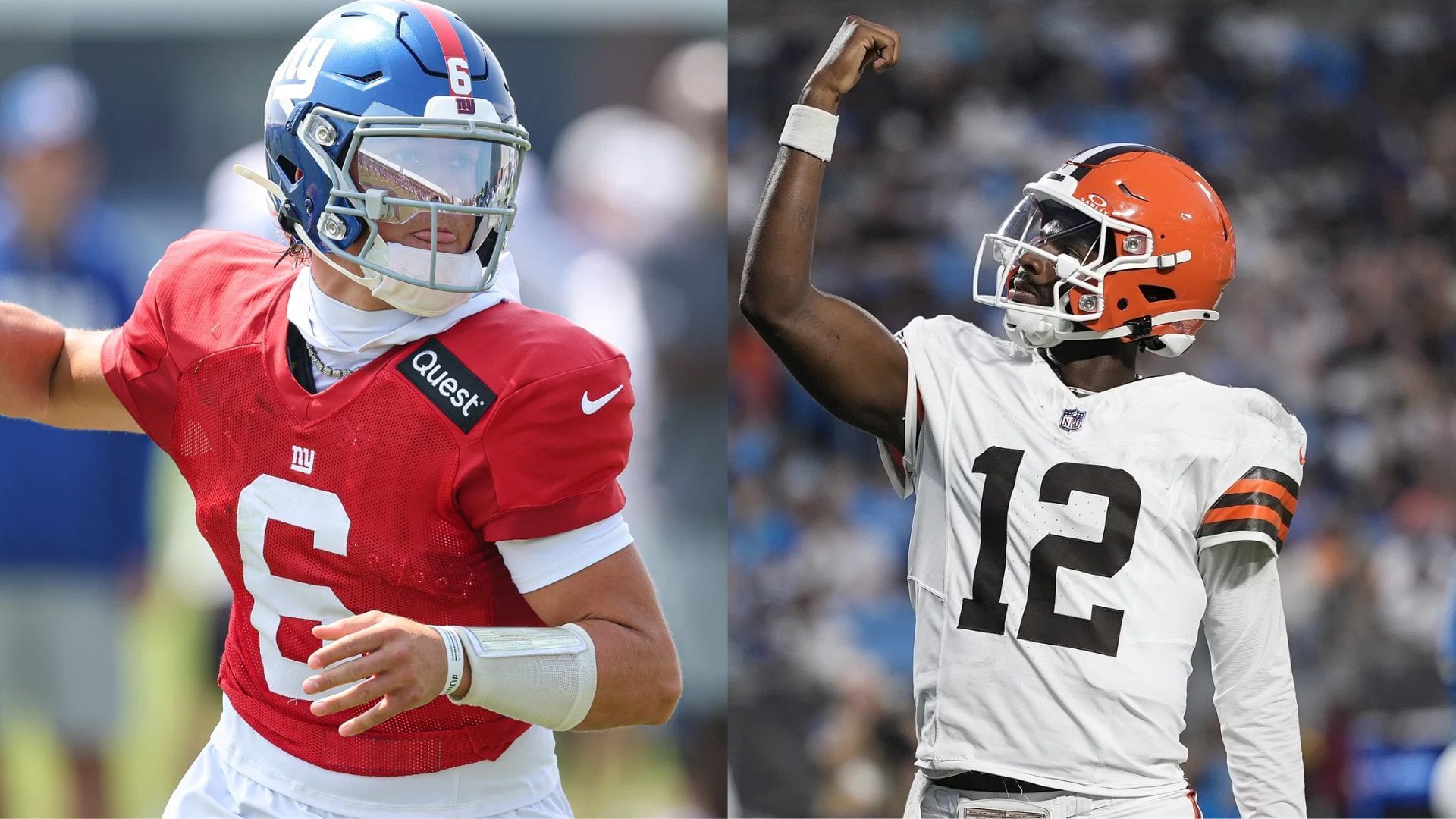 Jaxson Dart (left) and Shedeur Sanders (right) [Image credits: Imagn]