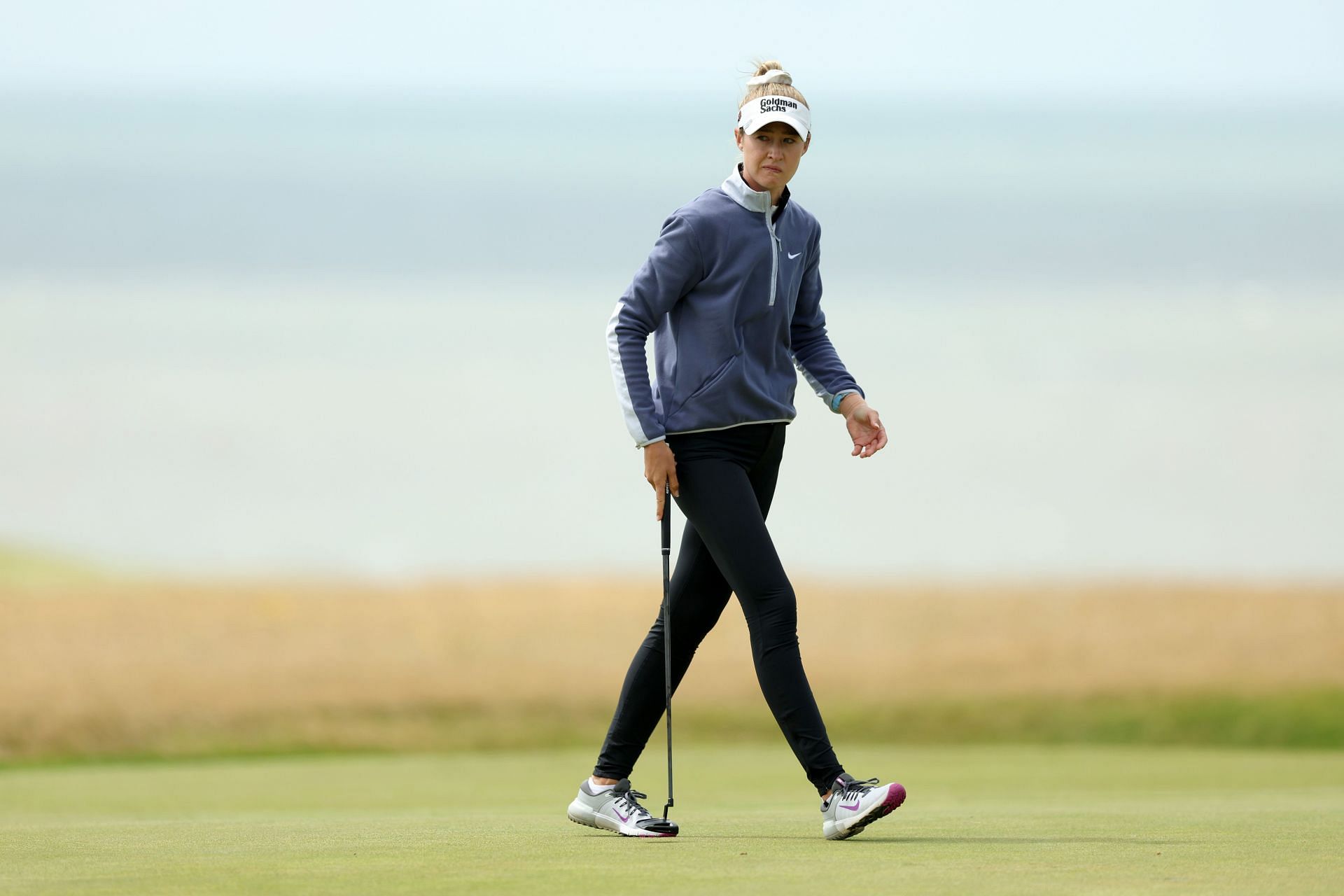 Nelly Korda at the AIG Women&#039;s Open 2025 - Round Two - Source: Getty