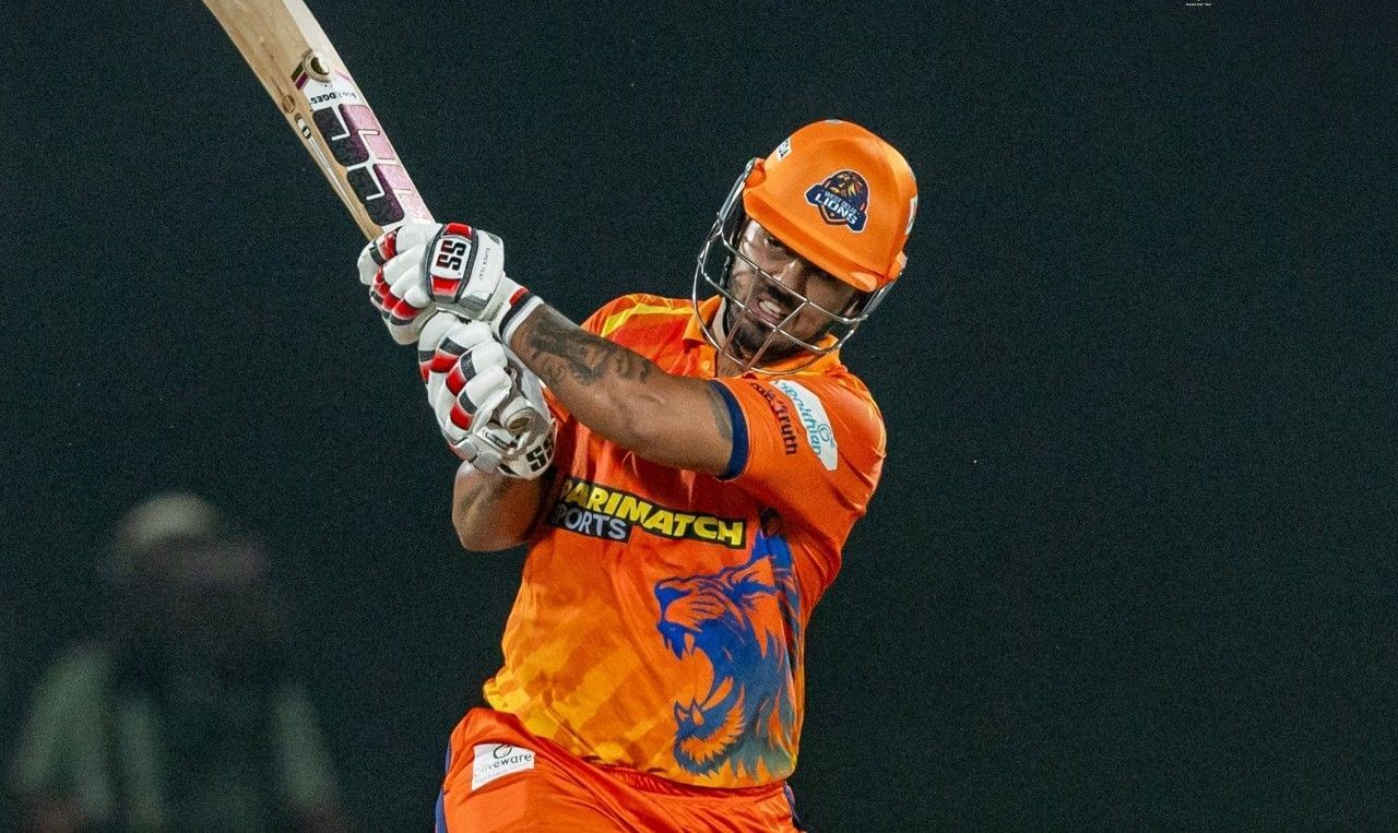 Nitish Rana. (Image Credits: DPL 2025 X)