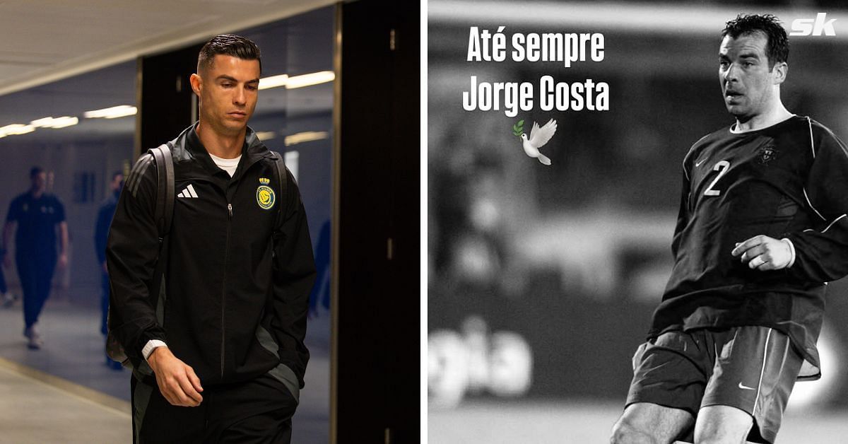 Cristiano Ronaldo pays tribute to Jorge Costa (Image credits: Getty and IG/@cristiano)
