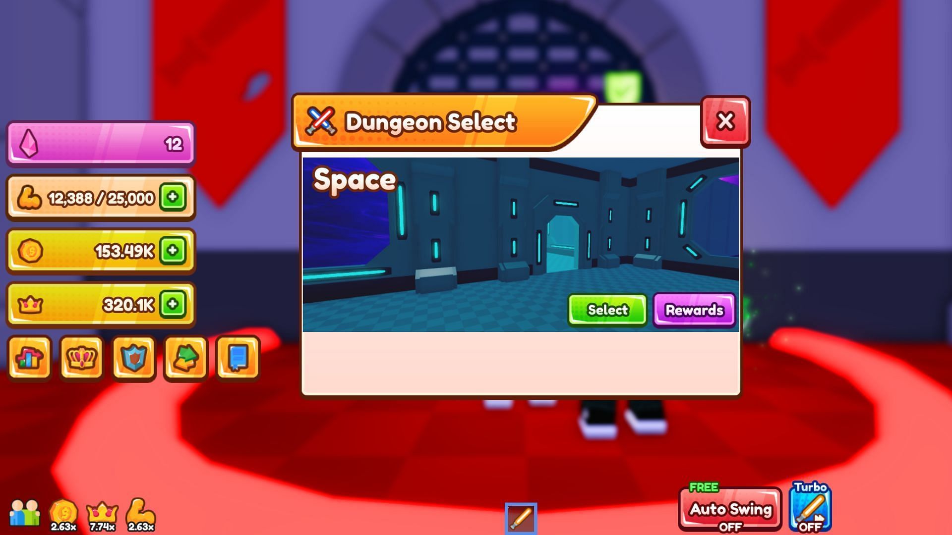 Space Dungeon (Image via Roblox)