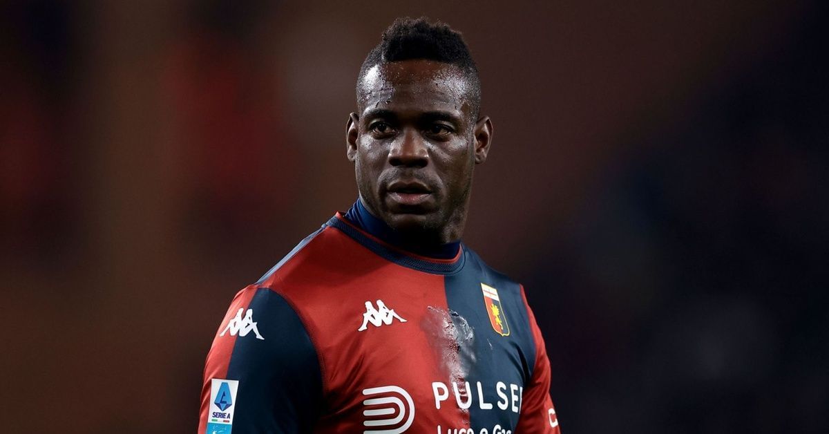 Mario Balotelli last plied his trade for Serie A club Genoa.