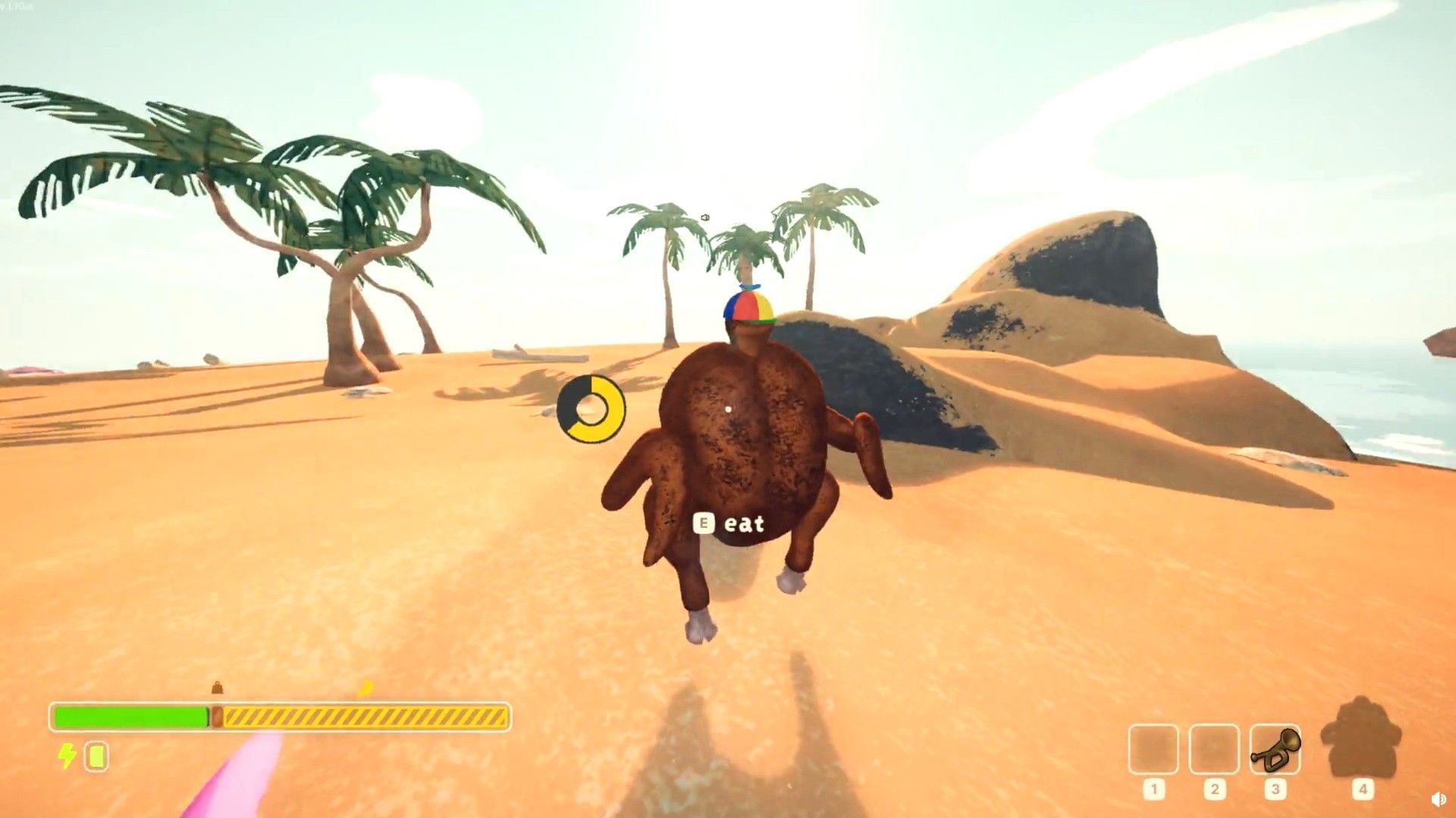 Eat to get the Resourcefulness Badge in PEAK (Image via Aggro Crab // Landfall)