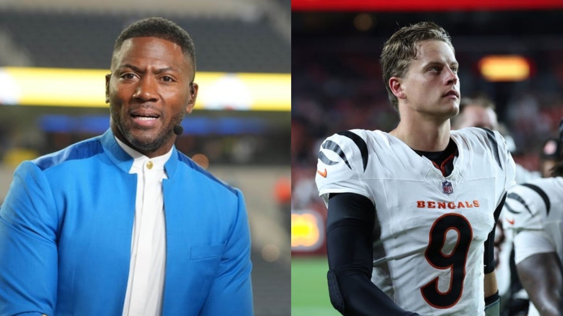 Image Source: Imagn - Joe Burrow and Ryan Clark