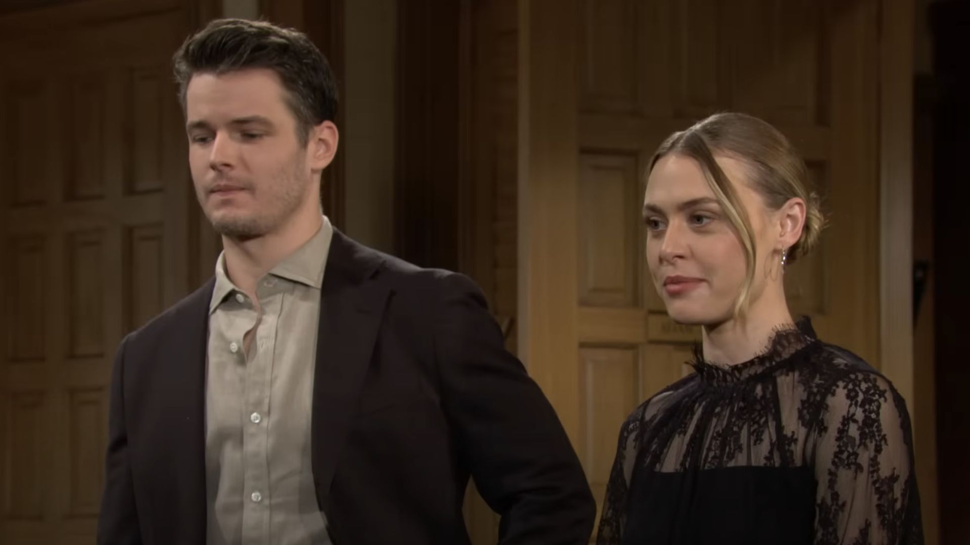 Kyle and Claire (Image via Youtube / Y&amp;R INSIDER)