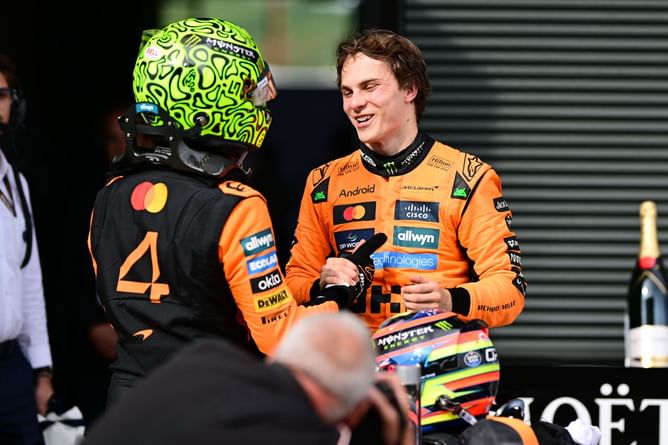 WATCH: Lando Norris repeatedly fails to recognise Oscar Piastri in hilarious F1 video