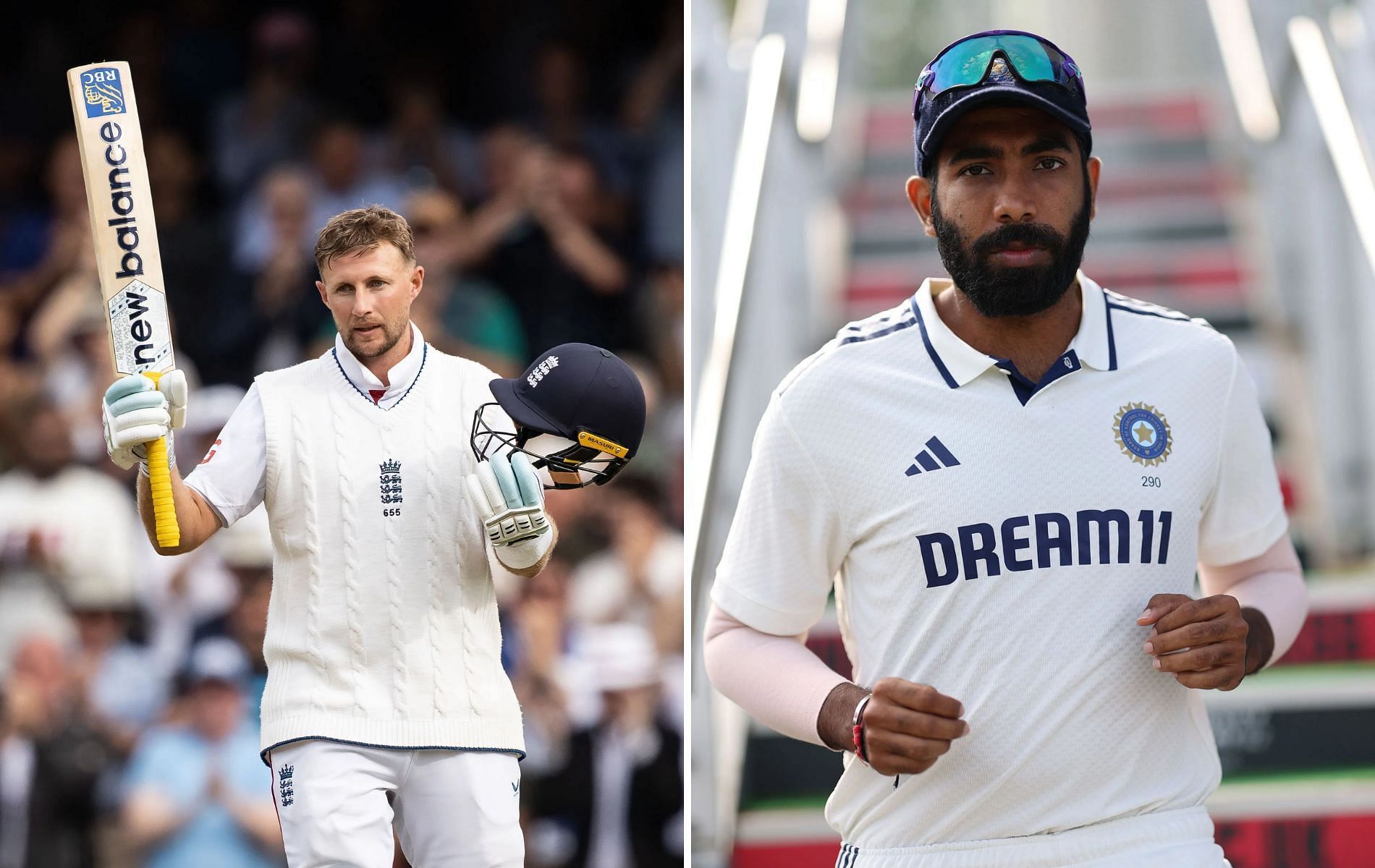 The battles between Joe Root and Jasprit Bumrah have defined the last few India-England Test series [Image credit: Getty]