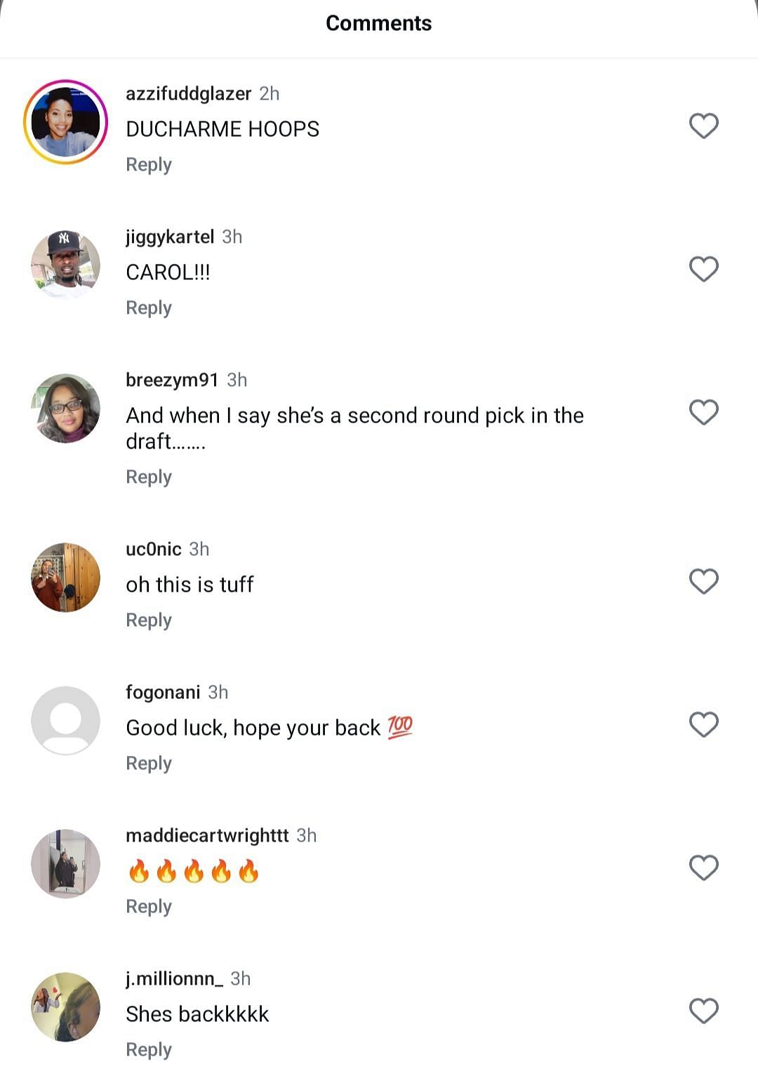 Fan&#039;s comments on IG