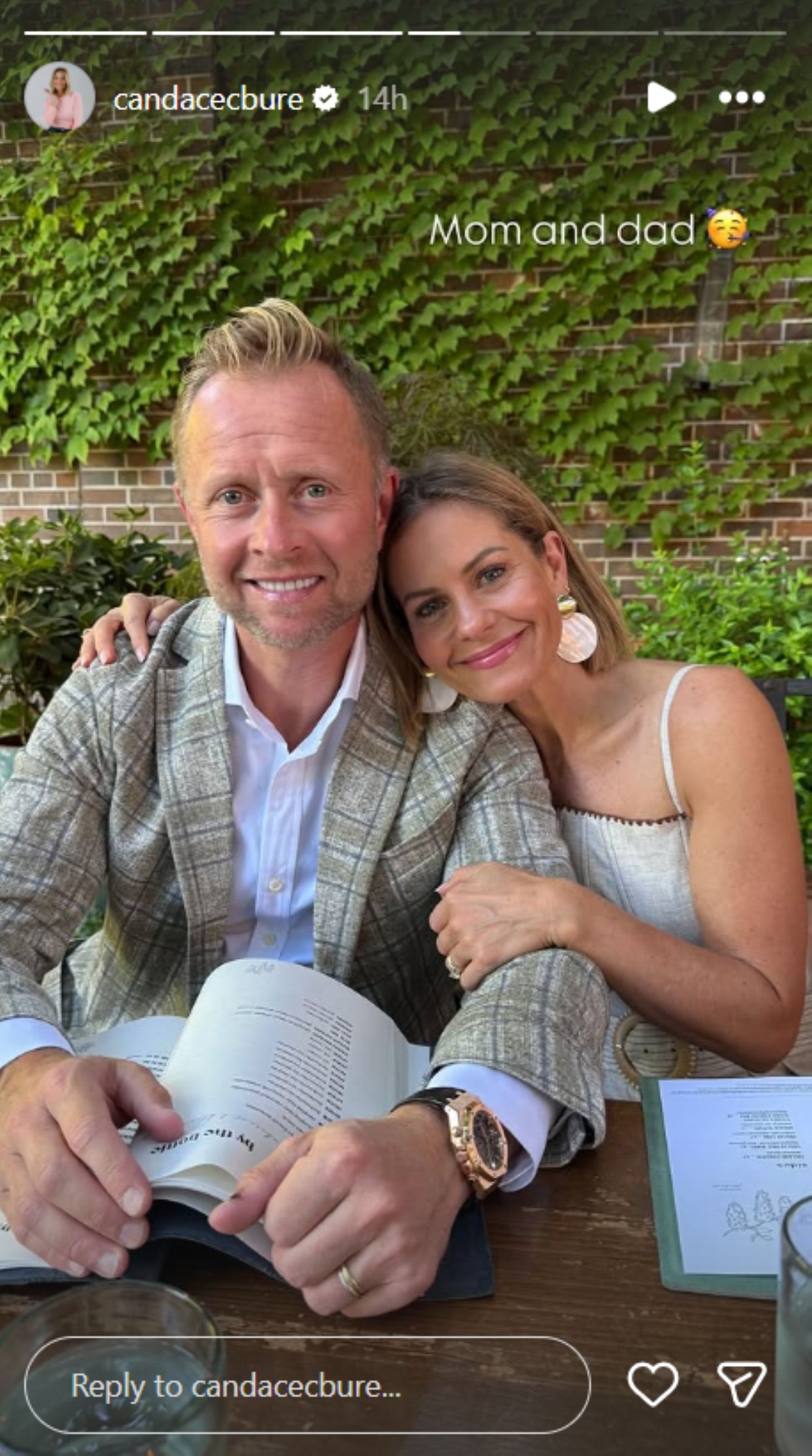 Valeri Bure&#039;s wife Candace Bure IG stories - Credit @candacecbure