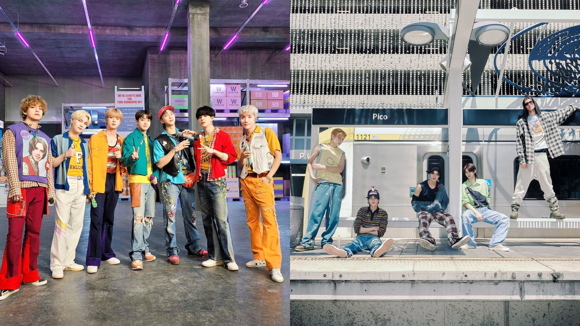 BTS and CORTIS (Image via X/@BTS_jp_official, @BIGHIT_MUSIC)