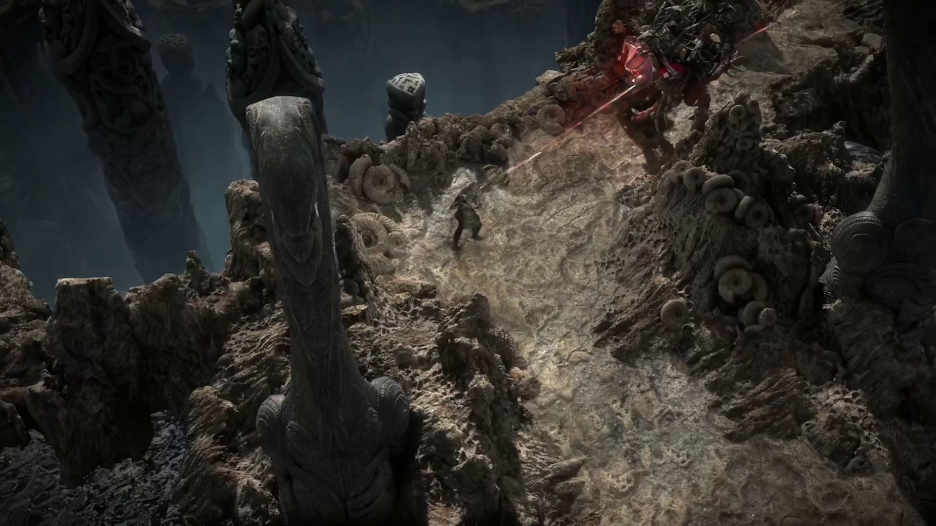 Mercenary exploring Act 4 in Path of Exile 2 (Image via Grinding Gear Games)