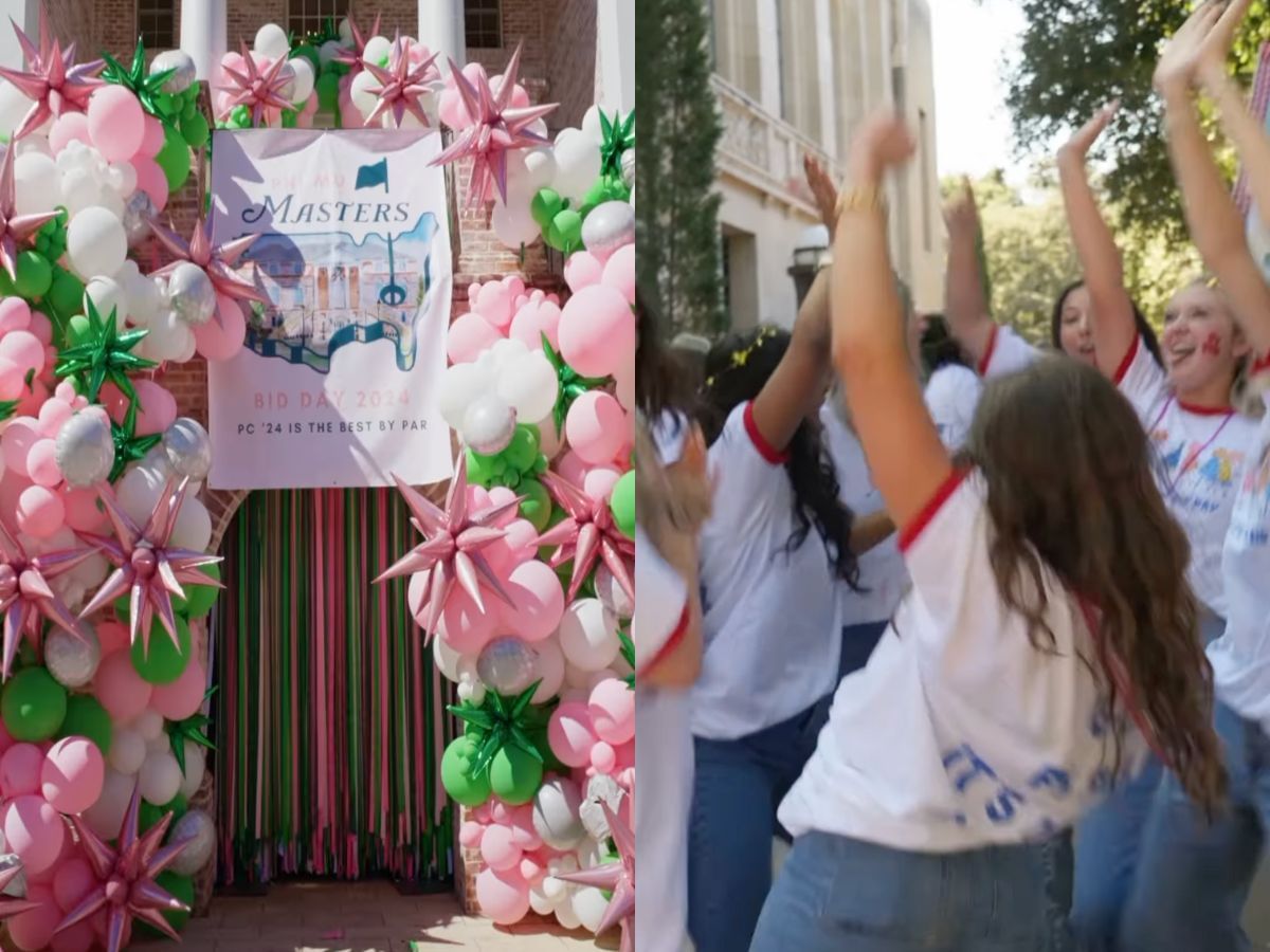 Stills from the trailer A Sorority Mom&#039;s Guide to Rush! (Image via Instagram/@lifetimetv)