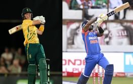 Dewald Brevis vs Suryakumar Yadav - comparing their stats after 9 T20Is