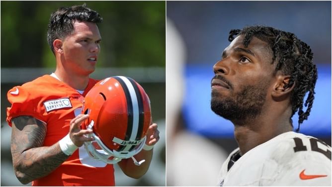 Nick Wright throws shade at Browns QB room in Shedeur Sanders vs. Dillon Gabriel debate