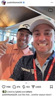 Image taken from Thomas’ Instagram Feed _ Source: Instagram/@justinthomas34