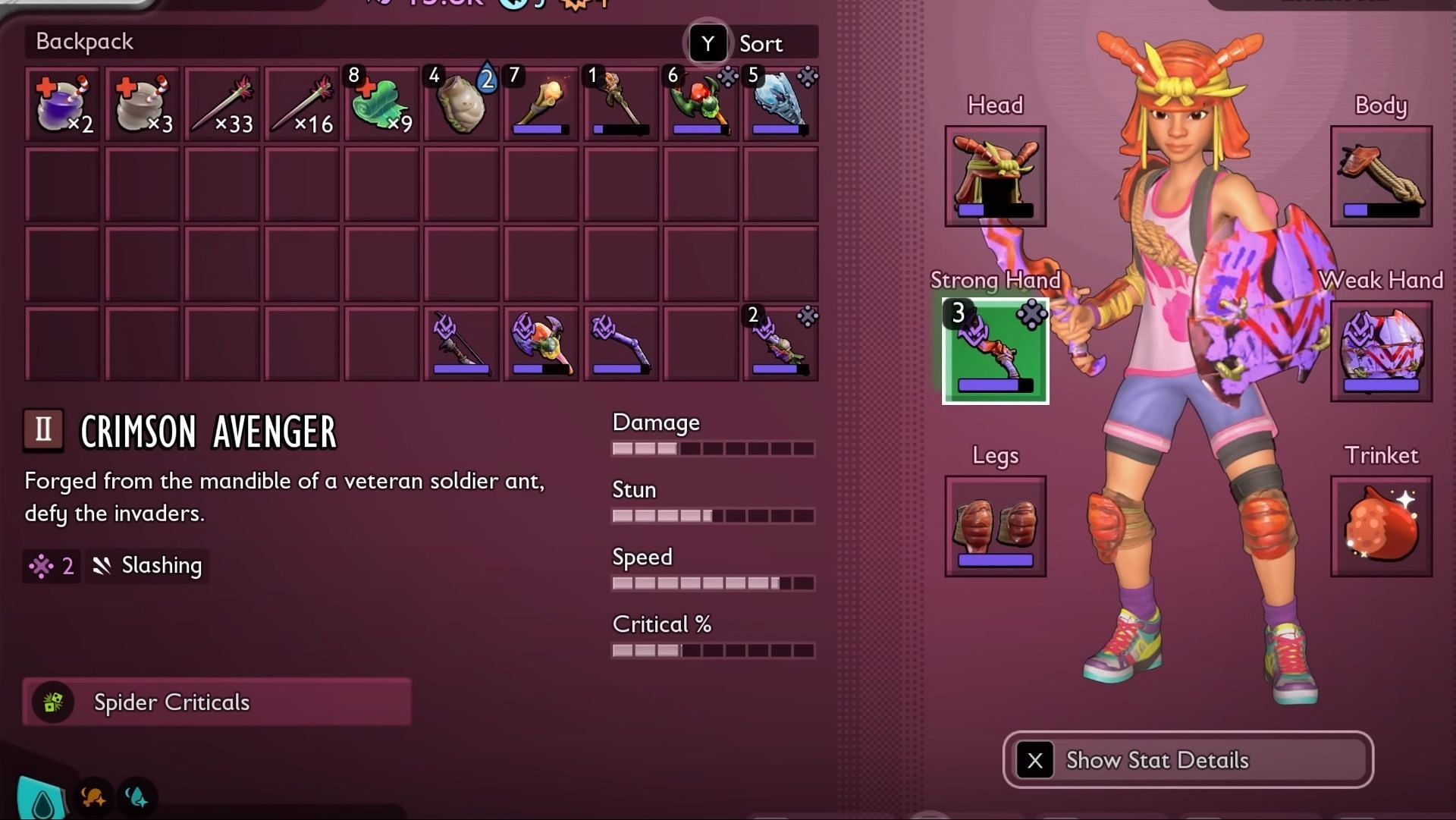 Crimson Avenger secret weapon (Image via Obsidian Entertainment || YouTube/Legacy Gaming)
