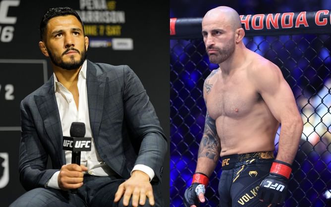 Aaron Pico claims Alexander Volkanovski "has it coming" ahead of highly anticipated UFC debut: "He’s never fought a high-level wrestler like me"