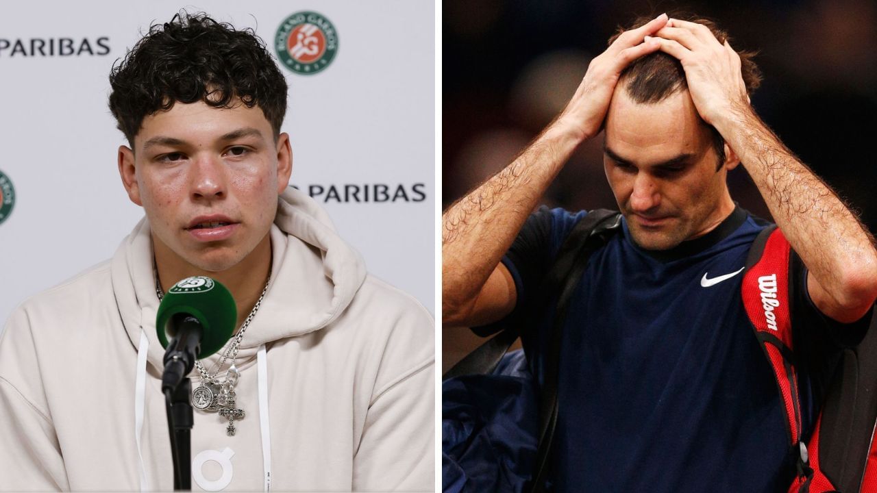 Ben Shelton Roger Federer ON