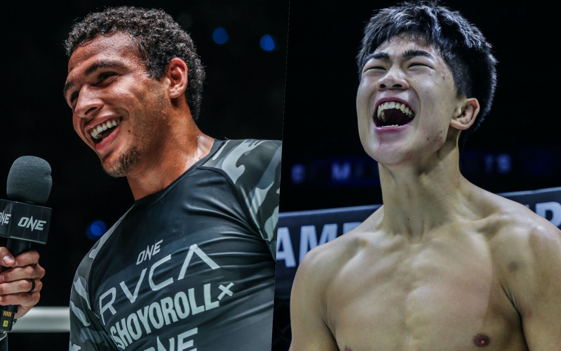 Tye Ruotolo (L) and Adrian Lee (R) | Photo by ONE Championship