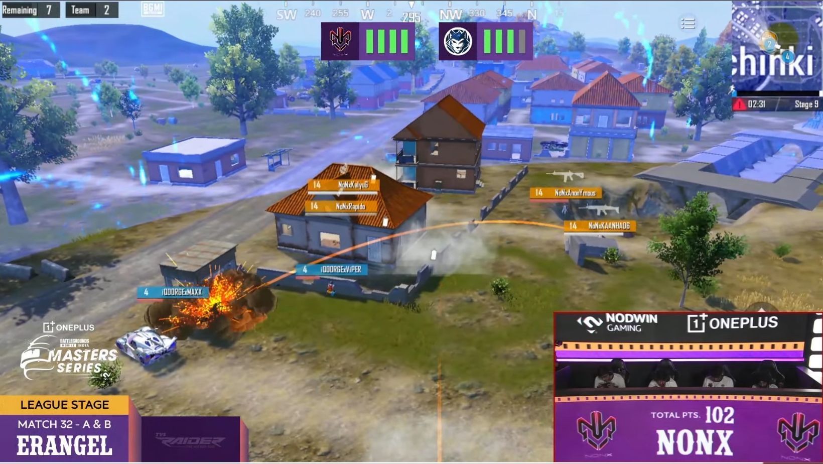 Day 1 of BGMS Week 2 was held on August 25 (Image via YouTube/Nodwin Gaming)