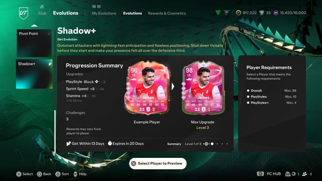 EA FC 25 Shadow+ Evolution: Best players to use, all upgrades ...