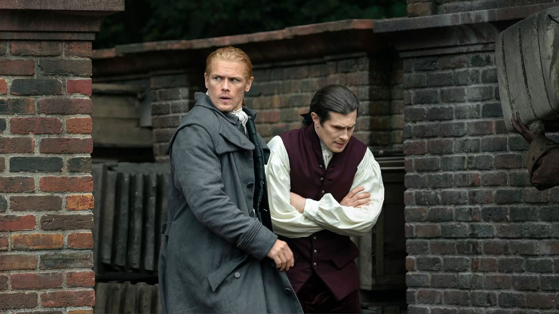 A still from Outlander 