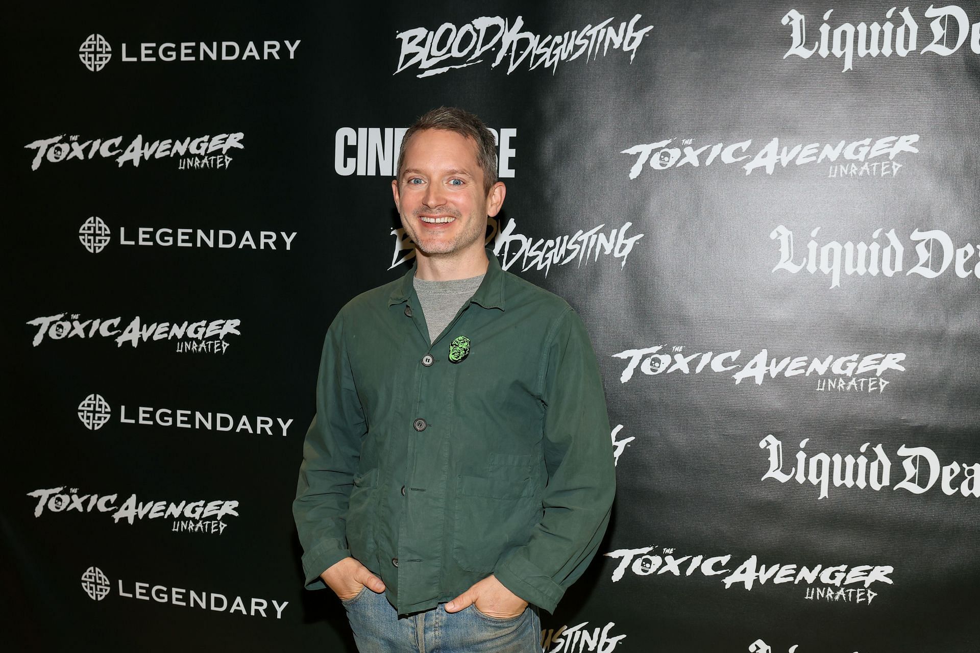 Elijah Wood at the 2025 Comic-Con International: San Diego (Image via Getty)