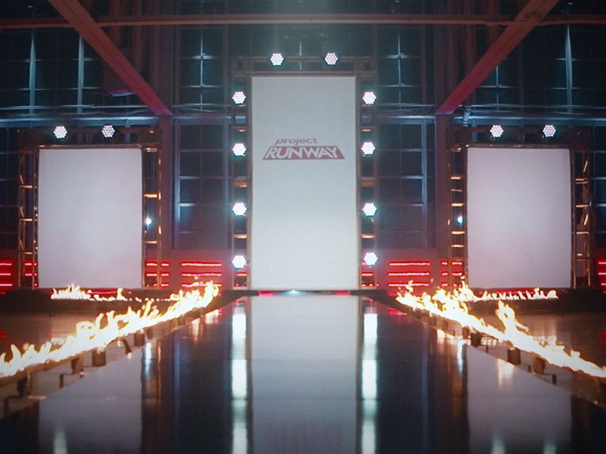 Project Runway set (Image via Instagram/@projectrunway)
