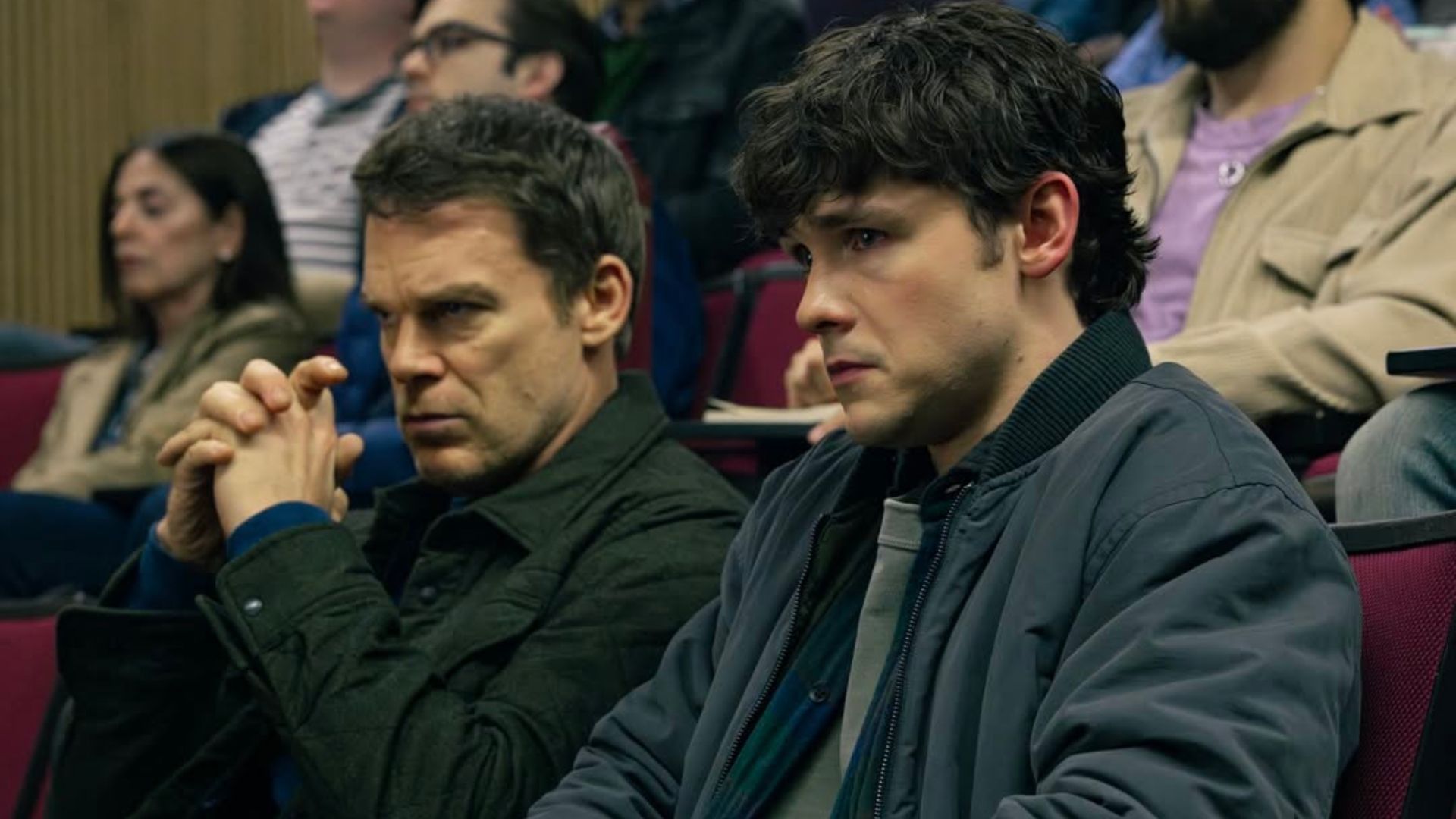 Dexter and Harrison as seen in Dexter: Resurrection (Image via Instagram/@sho_dexter)