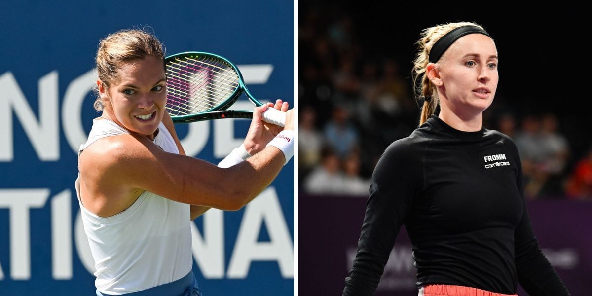 Caty McNally vs Jil Teichmann - Image Source: Getty 