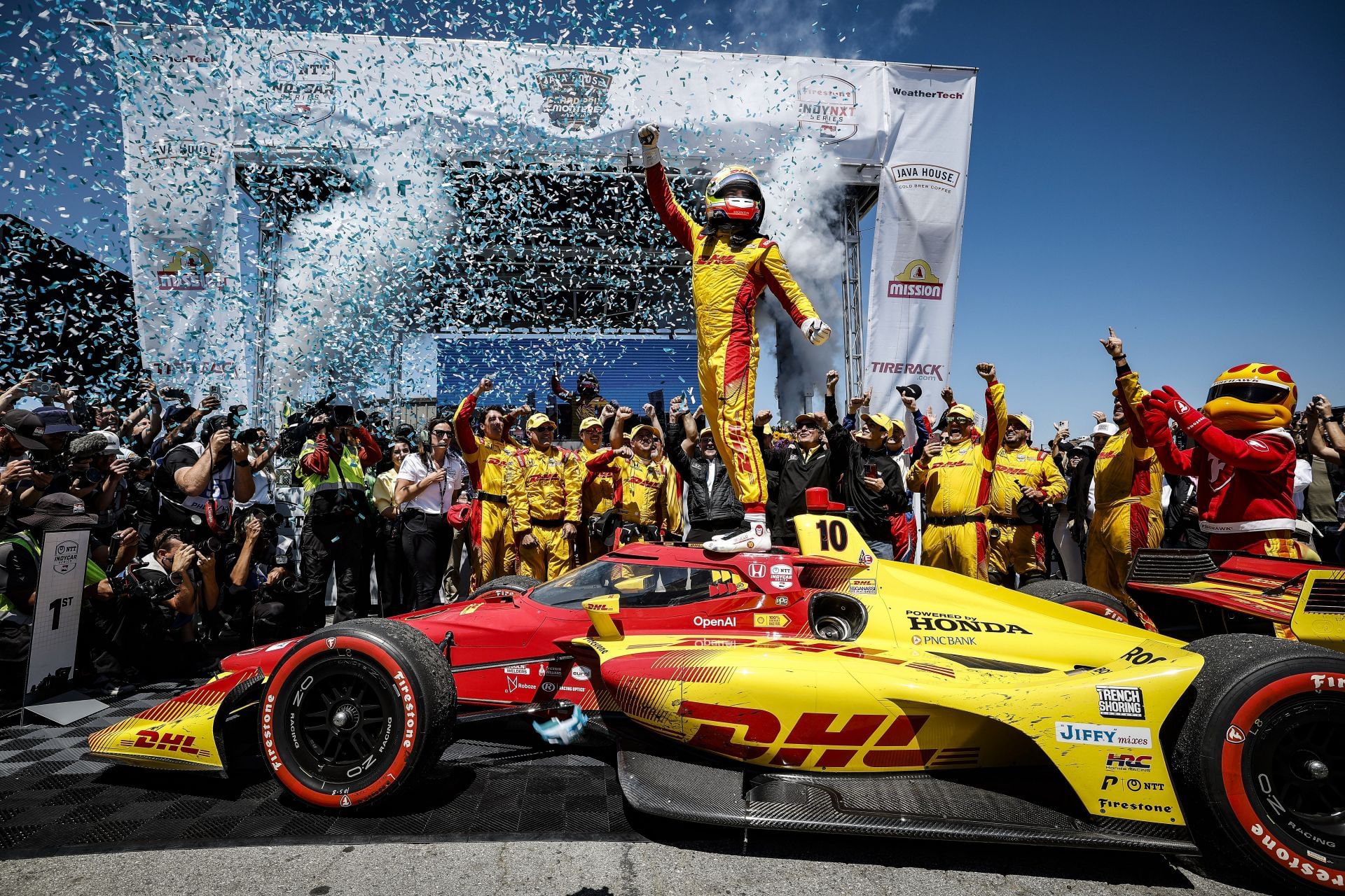 Alex Palou wins the NTT INDYCAR Series Java House Grand Prix of Monterey - Source: Getty