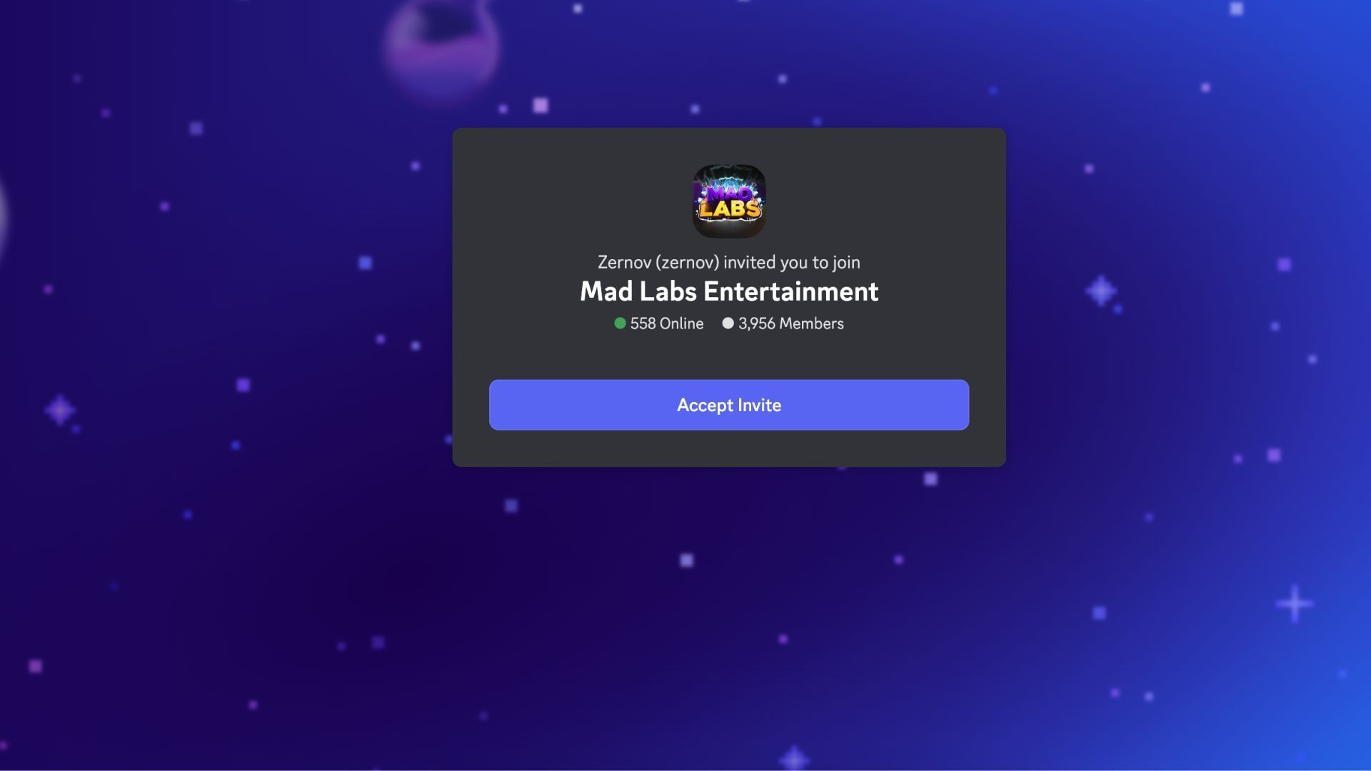 Discord link (Image via Discord)