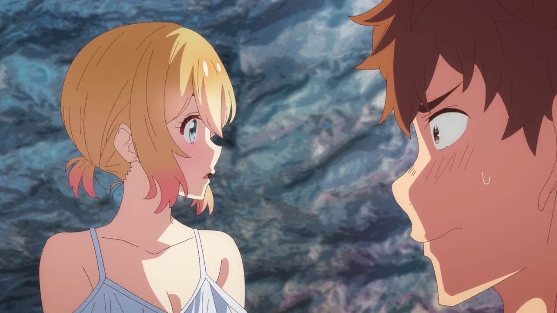 Mami and Kazuya, as seen in Rent-A-Girlfriend season 4 episode 8 (Image via TMS Entertainment)