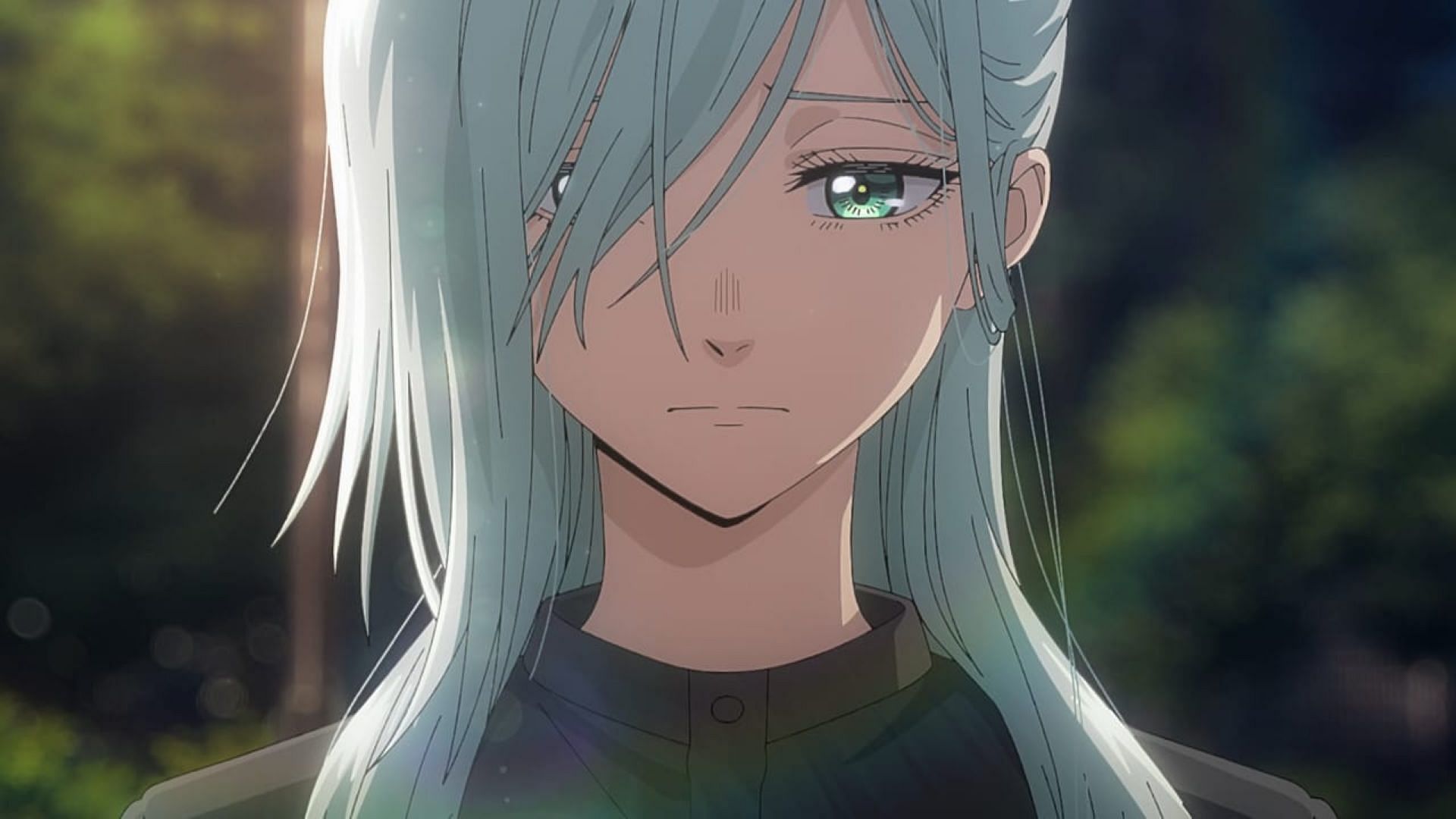Subaru tells Kaoruko about her meeting with Rintaro (Image via CloverWorks)