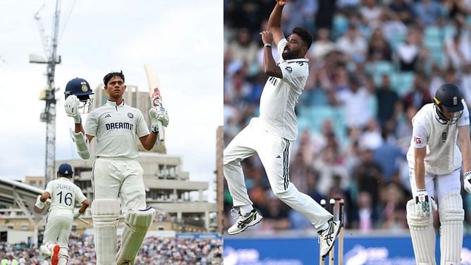 IND vs ENG: ओवल टेस्ट के तीसरे दिन जायसवाल का धुआंधार शतक, इंग्लैंड को मिला 374 का लक्ष्य; सिराज ने क्रॉली का किया शिकार
