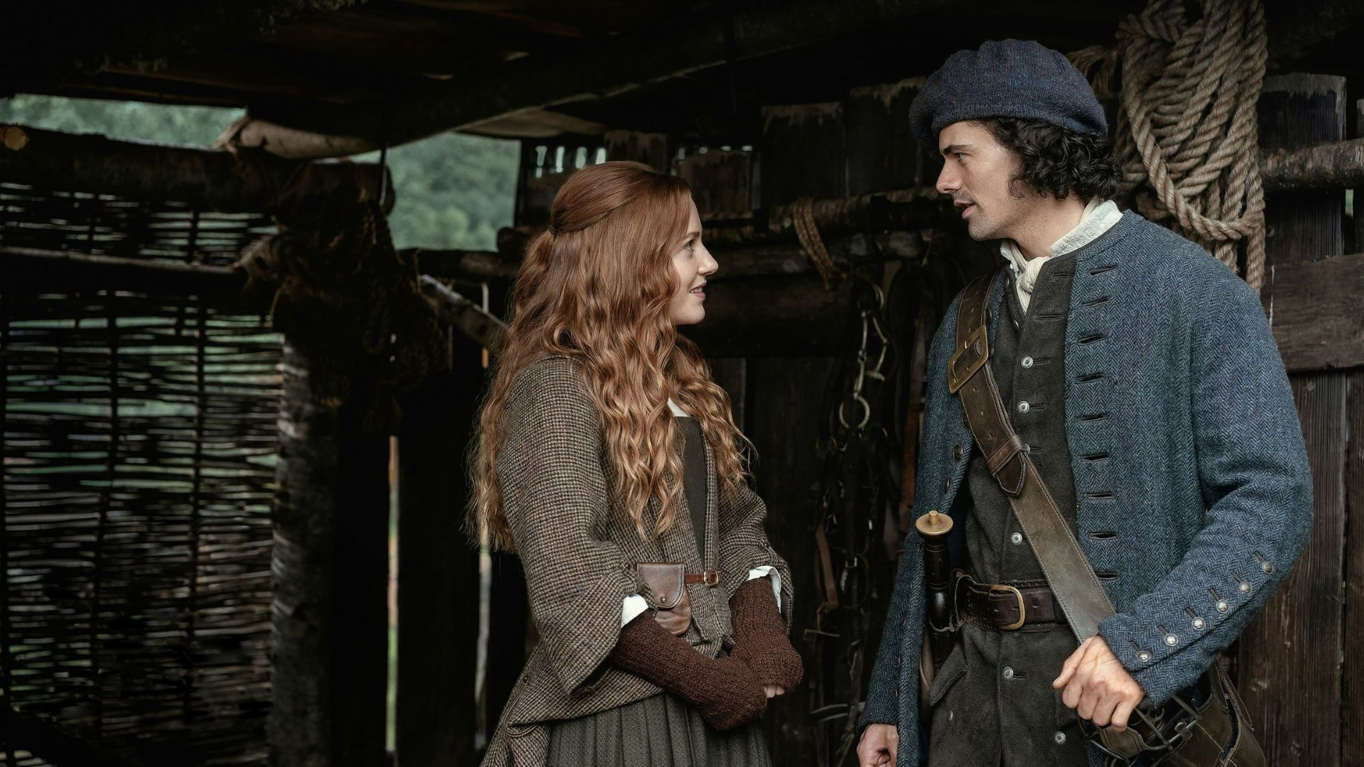 A still from Outlander: Blood of My Blood season 1 (Image via Starz)