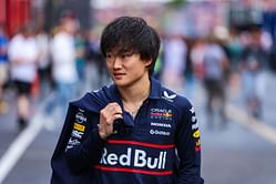 Yuki Tsunoda relegated to the back of the grid for Red Bull's technical infringement