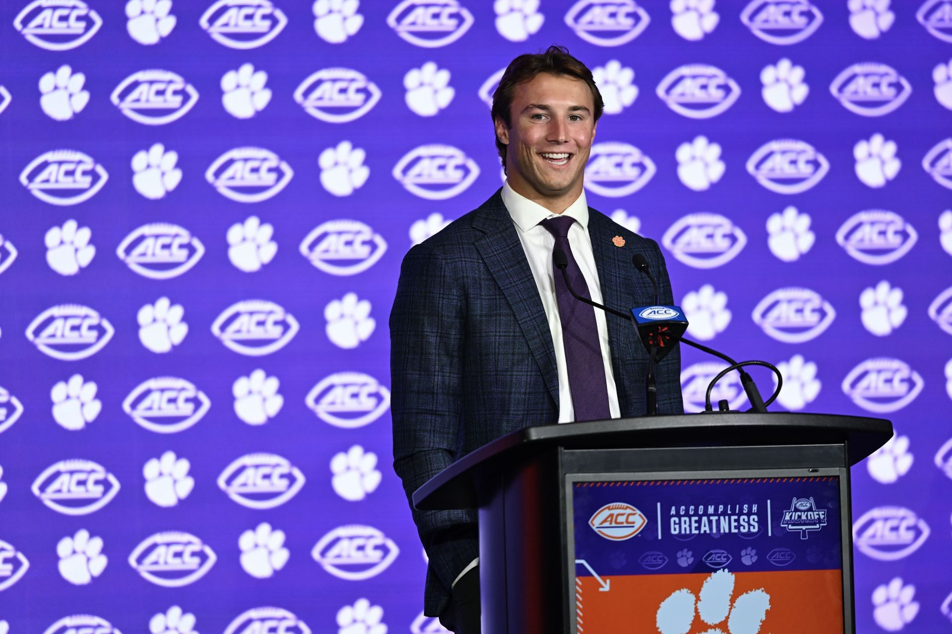 Clemson Tigers QB Cade Klubnik  - Source: Getty
