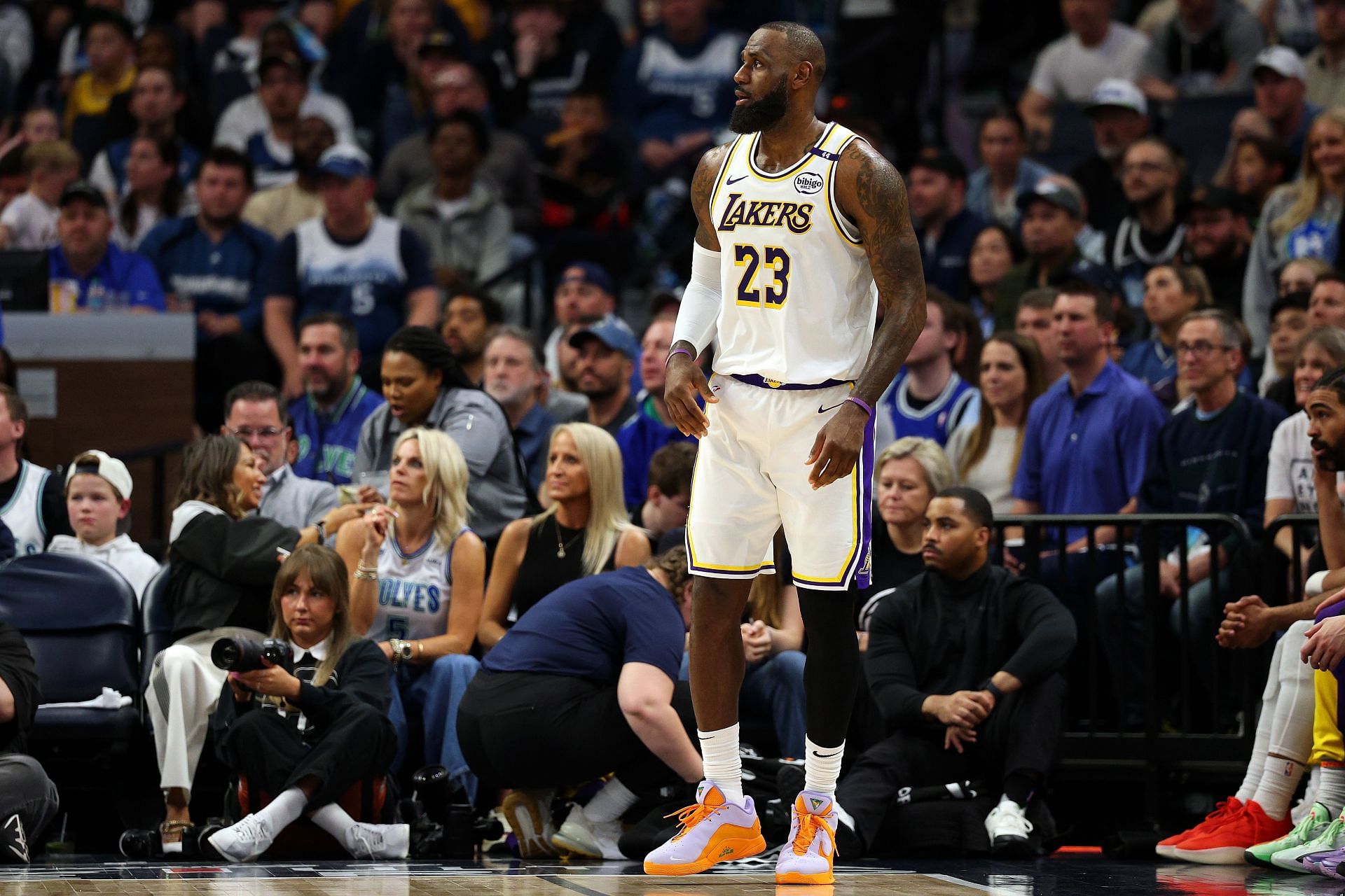 Los Angeles Lakers v Minnesota Timberwolves - Game Four - Source: Getty