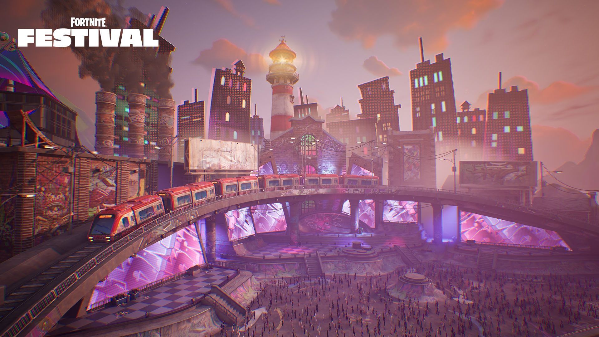 Fortnite Festival Season 10 introduces a major overhaul to the look of the Main Stage (Image via Epic Games)