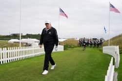 Donald Trump's golf course in Scotland plays host to a powerful American political figure