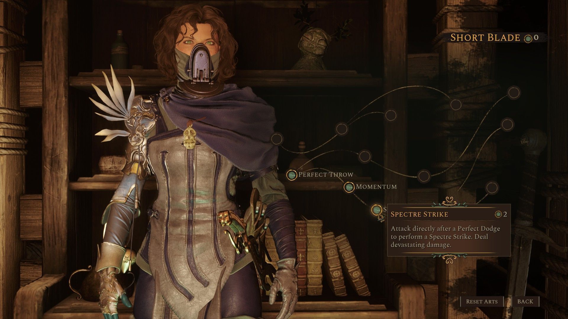 Spectre Strike in Short Blade skill tree (Image via Digital Extremes)