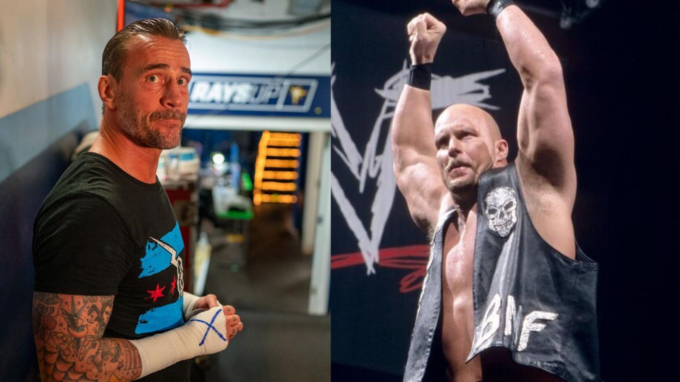 CM Punk (left) and Stone Cold (right) [Images taken from WWE.com]