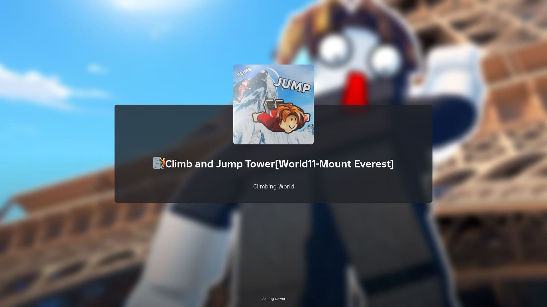 Roblox Climb and Jump Tower