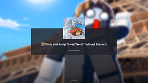 Climb and Jump Tower Mount Everest guide