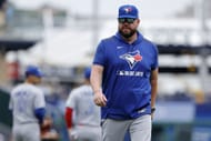 Toronto Blue Jays manager John Schneider on the field during a game against the Pittsburgh Pirates - Source: Getty