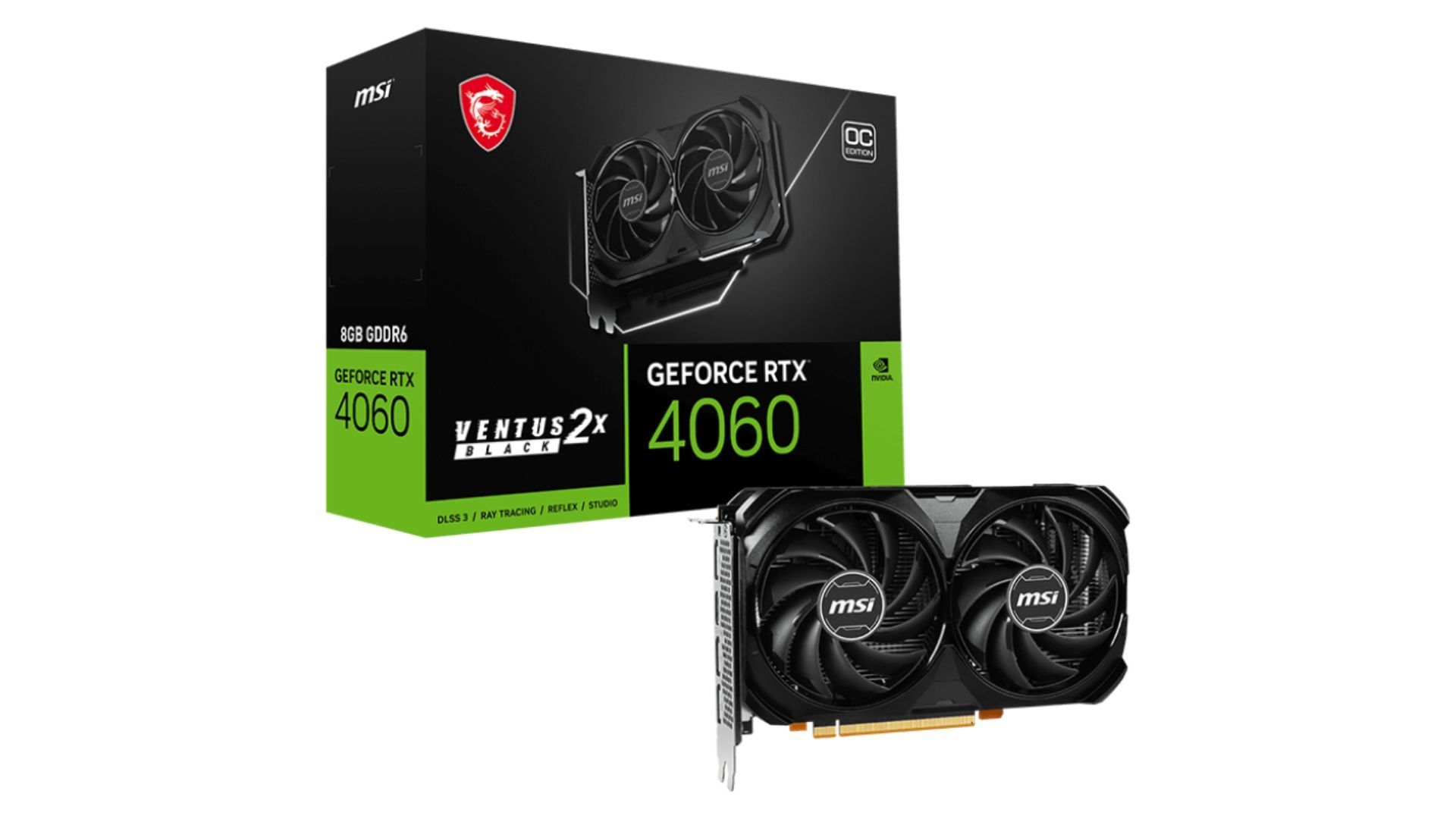 The Nvidia RTX 4060 is a capable 1080p gaming GPU despite being a generation old (Image via MSI)